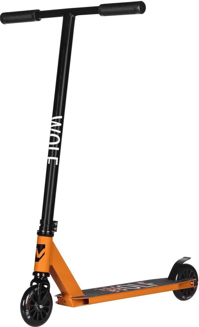 Трюковый самокат Novatrack Wolf 20 110 110P.WOLF.OR25 (оранжевый)