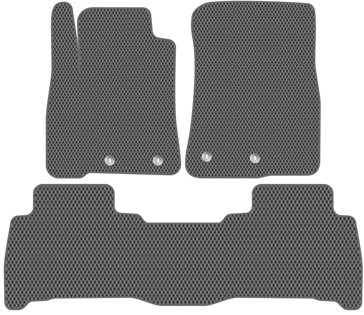 

Комплект ковриков для авто Alicosta Lexus LX570 III (suv / J200) 2012 - Н.В. (серый, ромб)