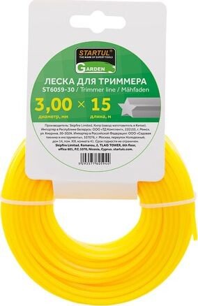 

Леска для триммера Startul Garden ST6059-30