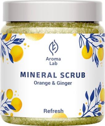 Aroma Lab Скраб для тела Ароматерапия Refresh минеральный 250 мл