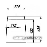 Бачок для унитаза Laufen Alessi 8269714008801