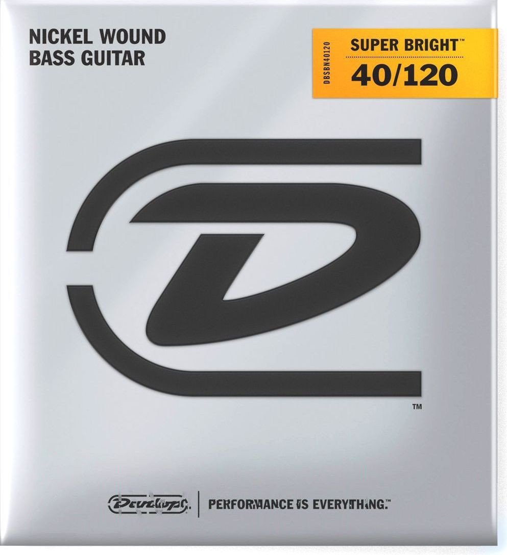 

Струны для гитары Dunlop Manufacturing DBSBN40120 Super Bright Nickel 40-120