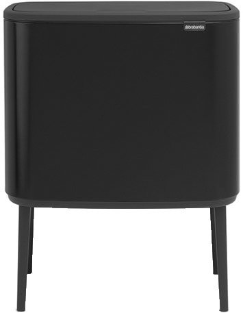 

Система сортировки мусора Brabantia Bo Touch Bin 11+23 л (черный матовый)