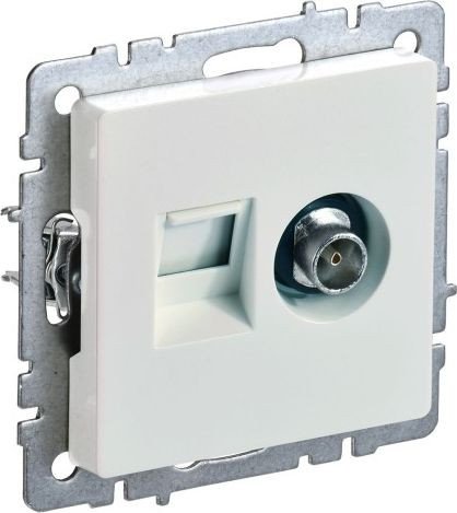 Розетка телевизионная IEK Brite BR-AK20-1-K36