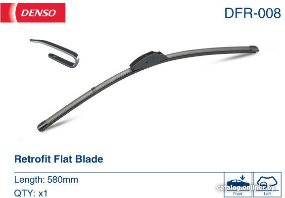 Щетка стеклоочистителя Denso DFR-008