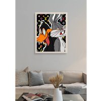 Картина по номерам PaintLine Даффи Дак и Багз Банни PL-00307