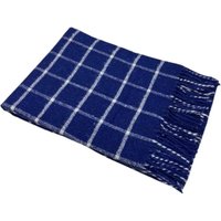 Плед Vladi Палермо Soul 140x200 14150 15S (кобальтовый/белый/кобальтовый)