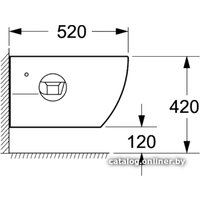 Биде BelBagno Genova BB1104BH