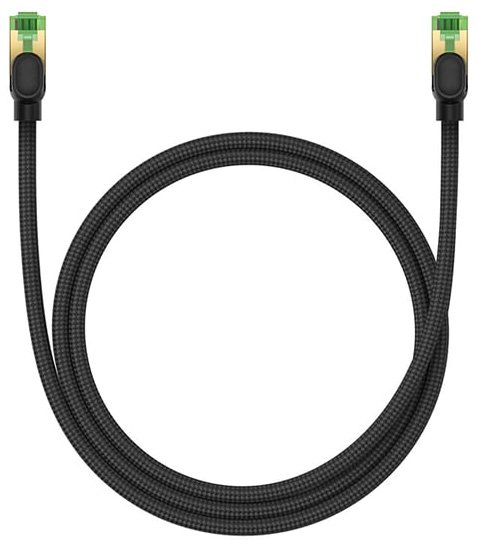 

Кабель Baseus High Speed CAT8 40Gigabit Ethernet Cable (1 м, черный)