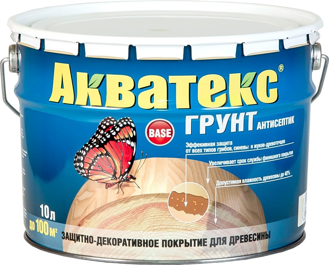 

Антисептик Акватекс Грунт-антисептик (бесцветный, 10 л)