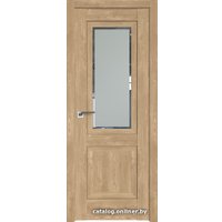 Межкомнатная дверь ProfilDoors 2.88XN L 60x200 (каштан натуральный, стекло square матовое)