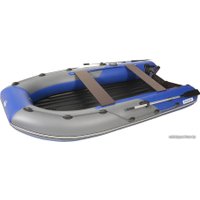 Моторно-килевая лодка Пилот 360 НД НД (синий/серый)
