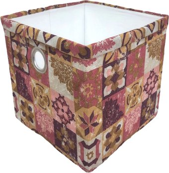 Коробка для хранения Loon Майолика большая (розовый)