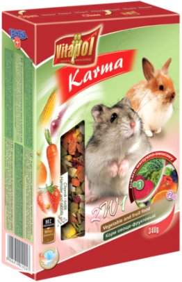

Корм для грызунов Vitapol Royal Menu ZVP-1024 340 г