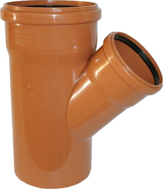 

Фитинг Armakan Тройник ПП для наружной канализации 160х110х90°