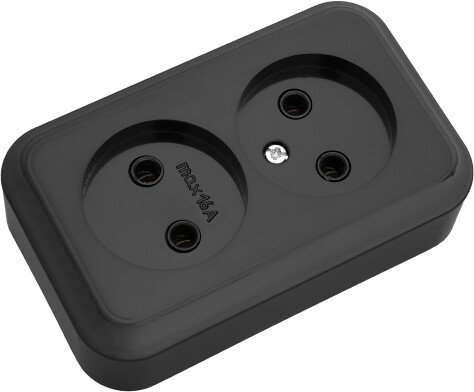 

Розетка Bylectrica РА16-260 (черный)