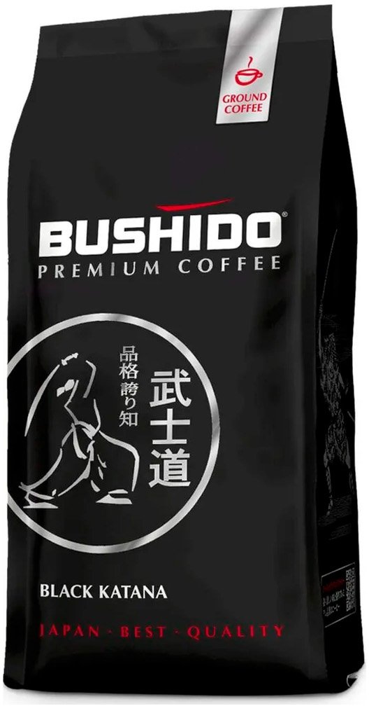 

Кофе BUSHIDO Black Katana молотый 227 г