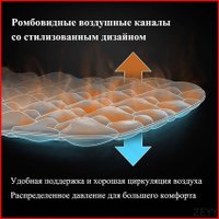 Надувной коврик Naturehike FC10 R1.5 (серый)