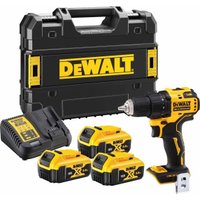 Дрель-шуруповерт DeWalt DCD708P3T (с 3-мя АКБ 5 Ач, кейс)