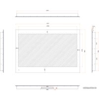 Телевизор AVEL AVS555SM (Magic Mirror)