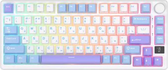 Royal Kludge RK-M75 RGB Taro Milk (RK Brown)