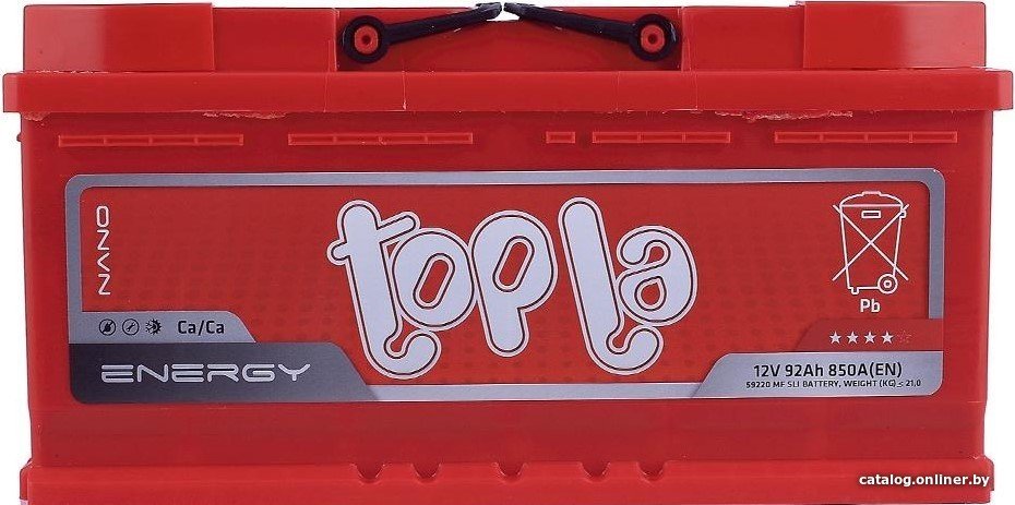 Автомобильный аккумулятор Topla Energy (92 А/ч) (108092)