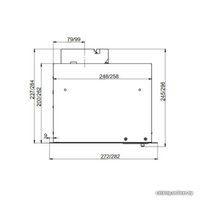 Кухонная вытяжка Elikor Box 42П-450 213845 (черный)