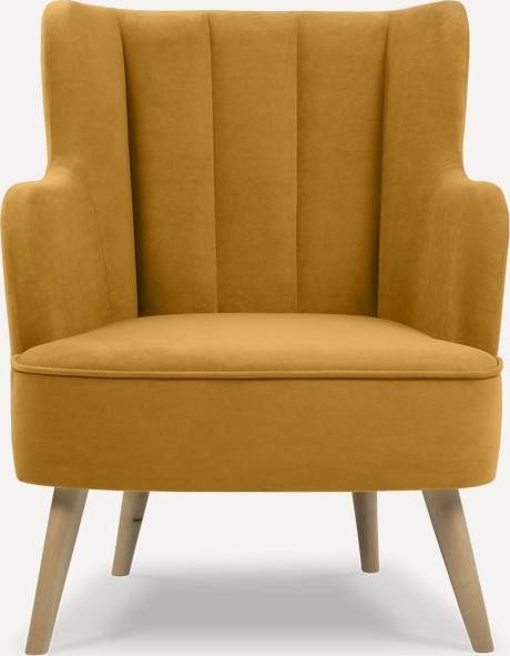 

Интерьерное кресло Divan Ларни 156545 (Velvet Mustard)