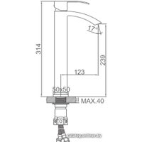 Смеситель Ledeme L71117