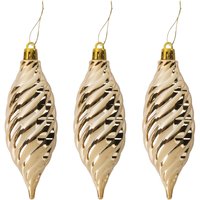 Елочная игрушка Золотая сказка 591128 (39 пр, золотистый)