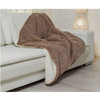 Плед Lanatex 011 22214 (145x205, светло-коричневый)