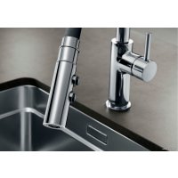 Смеситель Blanco Catris-S Flexo (черный/хром)