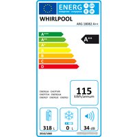 Однокамерный холодильник Whirlpool ARG 18082 A++