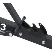 Силовая скамья DDS Lucera B-3 (черный/зеленый)