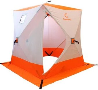 Палатка для зимней рыбалки Следопыт PF-TW-11 (оранжевый/белый)