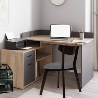 Стол Мебель-класс Имидж-2 (антрацит/дуб сонома)