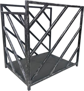 Дровница Мастер Феррум Застава серебро