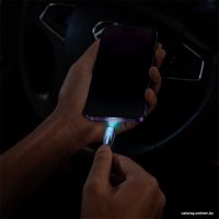 Кабель Baseus Glimmer Series USB Type-C - Lightning (2 м, синий)
