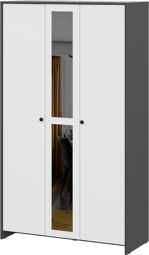 Mio Tesoro Дольче трехстворчатый (графит/белый)