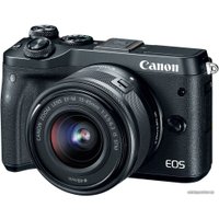 Беззеркальный фотоаппарат Canon EOS M6 Kit 15-45mm (черный)