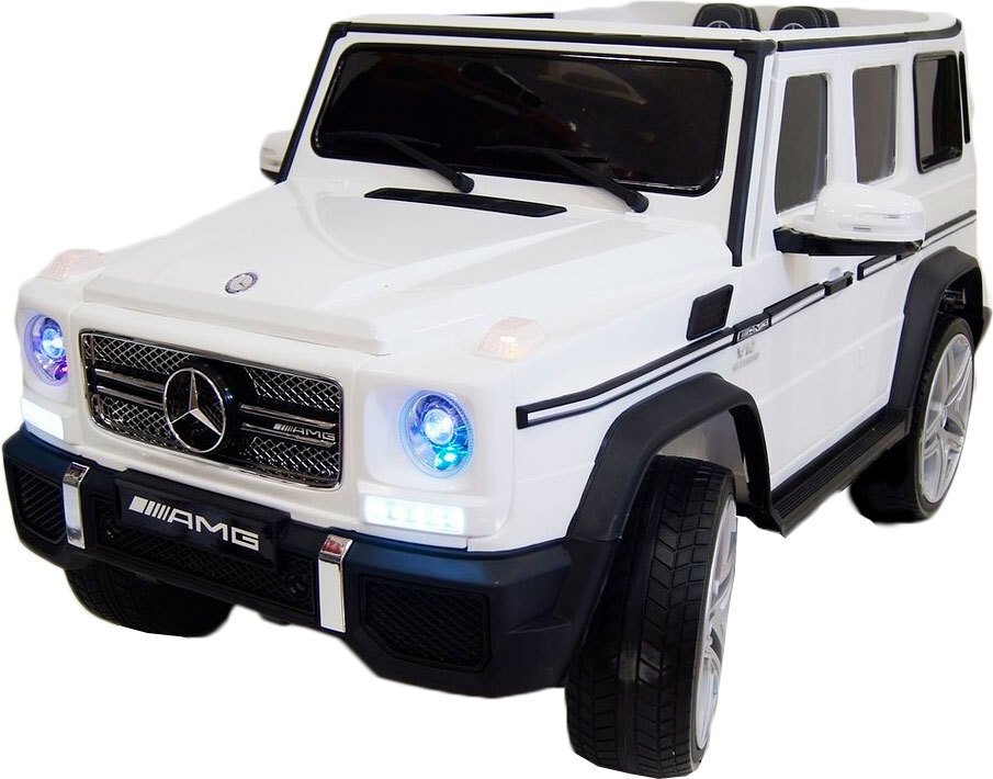 

Электромобиль RiverToys Mercedes-Benz G65 AMG (белый)
