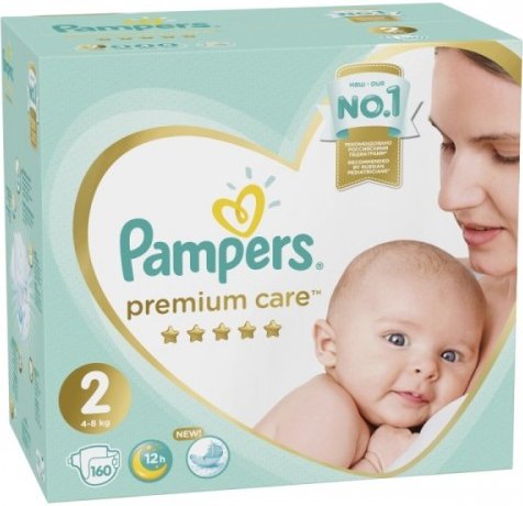 

Подгузники Pampers Premium Care 2 (160 шт)