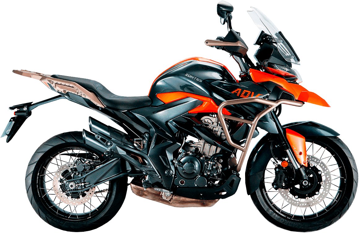 

Мотоцикл Zontes ZT350-T (оранжевый)