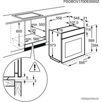 Электрический духовой шкаф Electrolux OKE6P77WX