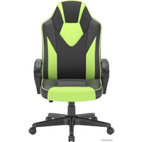 Игровое (геймерское) кресло GetActive JOBisDONE (черный/зеленый)