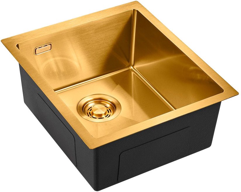 Кухонная мойка Emar EMB-130 PVD Nano Golden