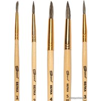 Набор кистей ArtSpace белка № 1, 2, 3, 4, 5 SB1-5_2388 (5 шт)