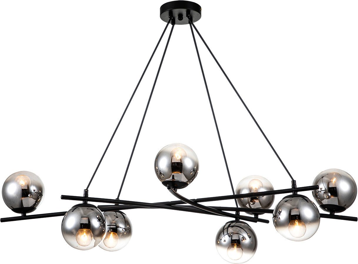 

Подвесная люстра Escada Balance 1119/8S E14*40W Black