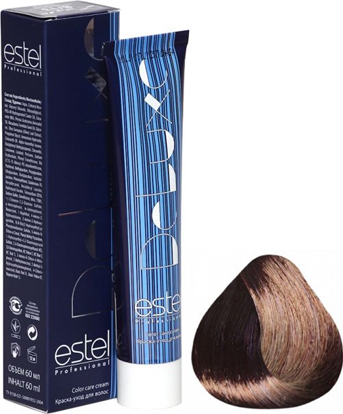 

Крем-краска для волос Estel Professional De Luxe 4/65 шатен фиолетово-красный