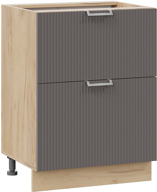 

Шкаф напольный Трия Кимберли 1Н6Я2 (дуб крафт золотой/муссон)